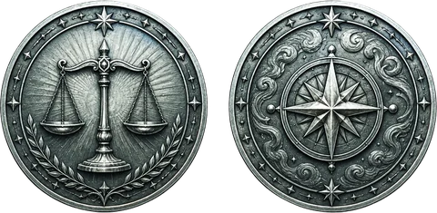 Moneda de la Justicia y del Destino