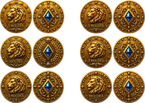 Moldras, la moneda oficial del reino